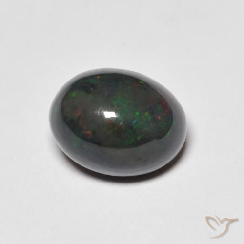 1.62ct Natural Multicolor Opal, Oval, Opaque