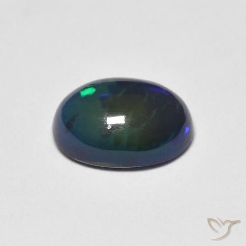 Opal Gemstone in 9 x 7 mm (calibrated) Size for Sale, Opal Stone in Multicolor Color