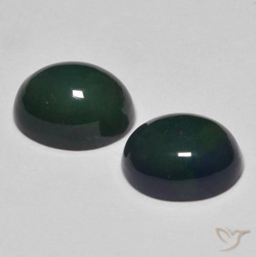 Opal Gemstones in 8 x 6 mm (calibrated) Size for Sale, Opal Stones in Multicolor Color