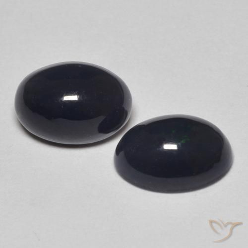 0.98 ctw Multicolor Opal Stones, Natural Opal in Oval Cabochon Shape for Sale