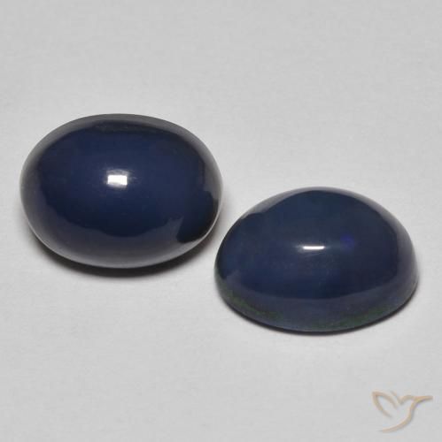 2.02 ctw Multicolor Opal Stones, Natural Opal in Oval Cabochon Shape for Sale