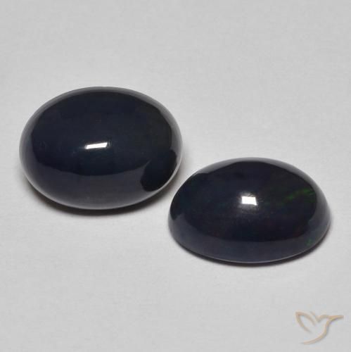 1.56 ctw Multicolor Opal Stones, Natural Opal in Oval Cabochon Shape for Sale