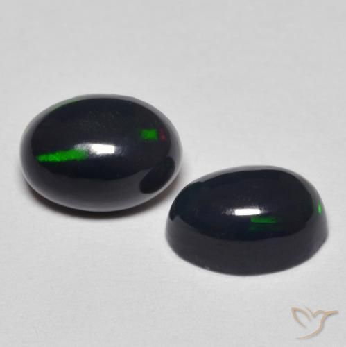 1.04 ctw Multicolor Opal Stones, Natural Opal in Oval Cabochon Shape for Sale