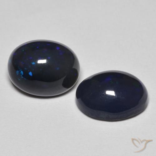 2.39 ctw Multicolor Opal Stones, Natural Opal in Oval Cabochon Shape for Sale