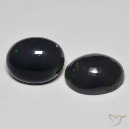 2.17 ctw Multicolor Opal Stones, Natural Opal in Oval Cabochon Shape for Sale