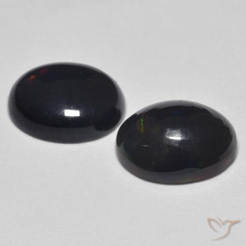 Opal Gemstones in 9 x 7 mm (calibrated) Size for Sale, Opal Stones in Multicolor Color