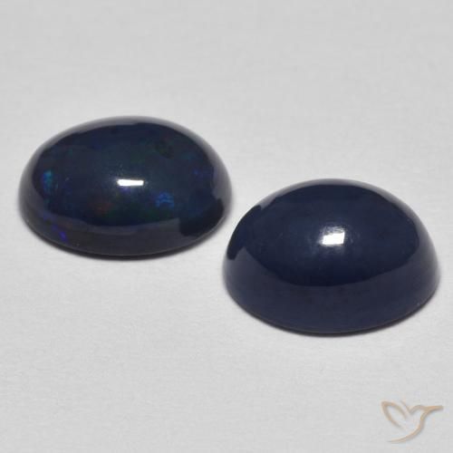 Opal Gemstones in 8 x 6 mm (calibrated) Size for Sale, Opal Stones in Multicolor Color