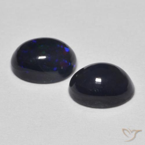 Opal Gemstones in 7 x 5 mm (calibrated) Size for Sale, Opal Stones in Multicolor Color