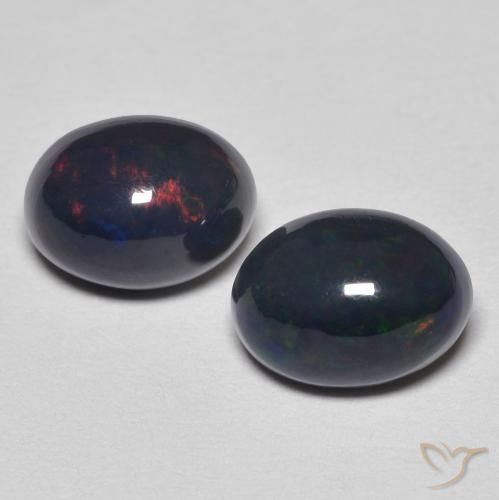 1.76ctw Natural Multicolor Opal, Oval, Opaque