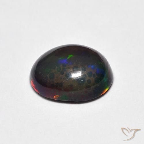 Opal Gemstone in 9 x 7 mm (calibrated) Size for Sale, Opal Stone in Multicolor Color