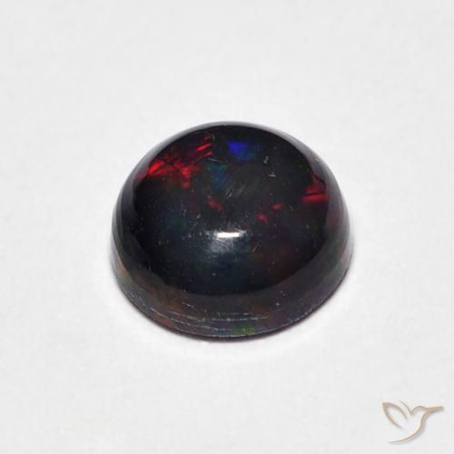 Opal Gemstone in 6 mm (calibrated) Size for Sale, Opal Stone in Multicolor Color