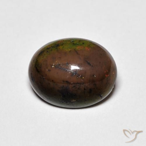 1.48ct Natural Multicolor Opal, Oval, Opaque