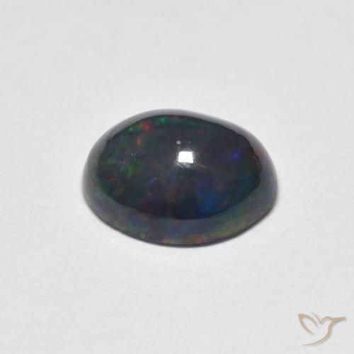 Opal Gemstone in 9 x 7 mm (calibrated) Size for Sale, Opal Stone in Multicolor Color