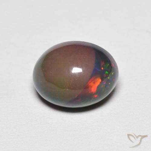 1.47ct Natural Multicolor Opal, Oval, Opaque