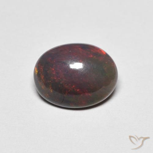 0.90ct Natural Multicolor Opal, Oval, Opaque