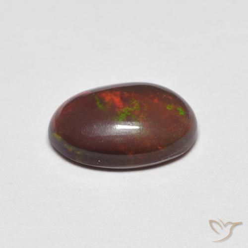 Opal Gemstone in 9.7 x 6.7 mm Size for Sale, Opal Stone in Multicolor Color