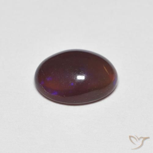Opal Gemstone in 9 x 6.7 mm Size for Sale, Opal Stone in Multicolor Color