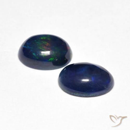 Opal Gemstones in 7 x 5 mm (calibrated) Size for Sale, Opal Stones in Multicolor Color