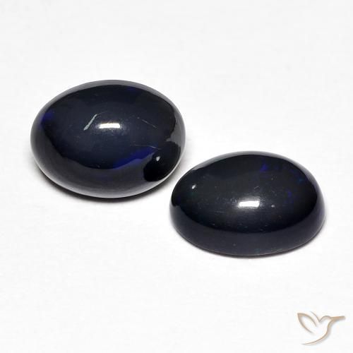 1.52 ctw Multicolor Opal Stones, Natural Opal in Oval Cabochon Shape for Sale
