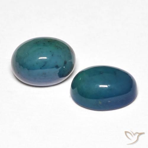 1.44 ctw Multicolor Opal Stones, Natural Opal in Oval Cabochon Shape for Sale