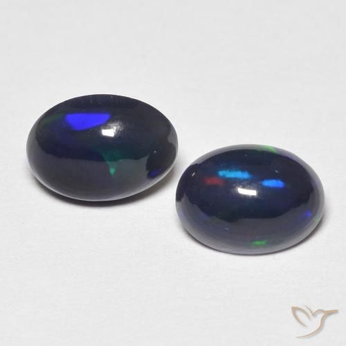 0.85ctw Natural Multicolor Opal, Oval, Opaque
