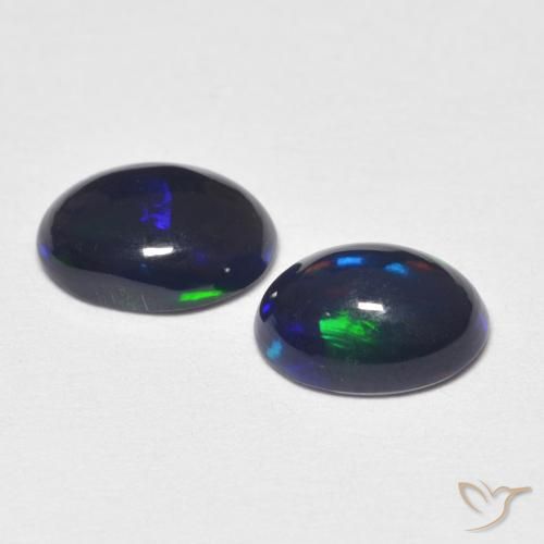 Opal Gemstones in 7 x 5 mm (calibrated) Size for Sale, Opal Stones in Multicolor Color