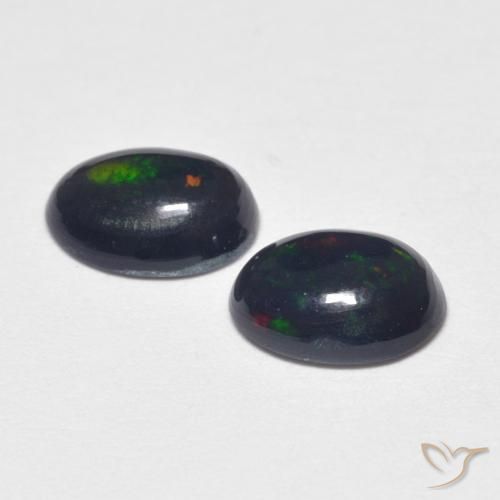 Opal Gemstones in 7 x 5 mm (calibrated) Size for Sale, Opal Stones in Multicolor Color