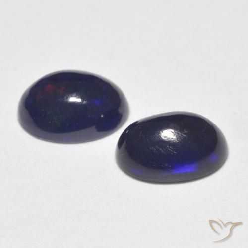 Opal Gemstones in 7.2 x 5.3 mm Size for Sale, Opal Stones in Multicolor Color