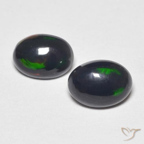 0.80ctw Natural Multicolor Opal, Oval, Opaque, Photo A