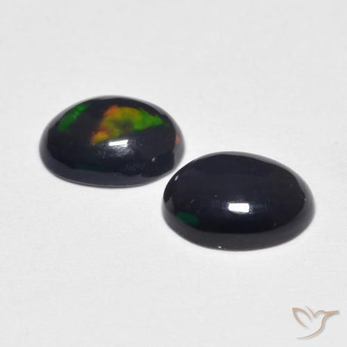 Opal Gemstones in 7 x 5 mm (calibrated) Size for Sale, Opal Stones in Multicolor Color