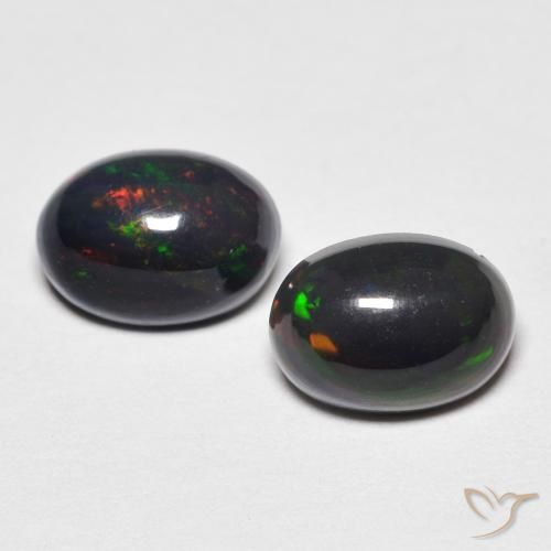 0.93ctw Natural Multicolor Opal, Oval, Opaque