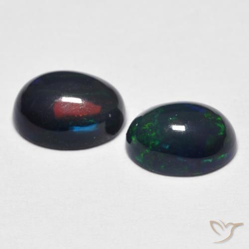 Opal Gemstones in 7.2 x 5.2 mm Size for Sale, Opal Stones in Multicolor Color