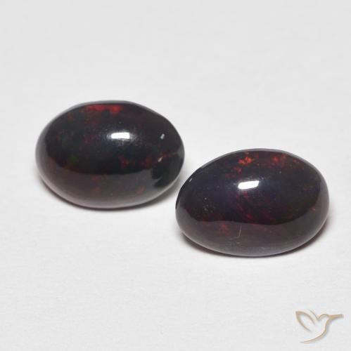 0.72ctw Natural Multicolor Opal, Oval, Opaque