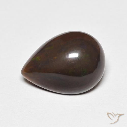 2.40ct Natural Multicolor Opal, Pear Shape, Opaque