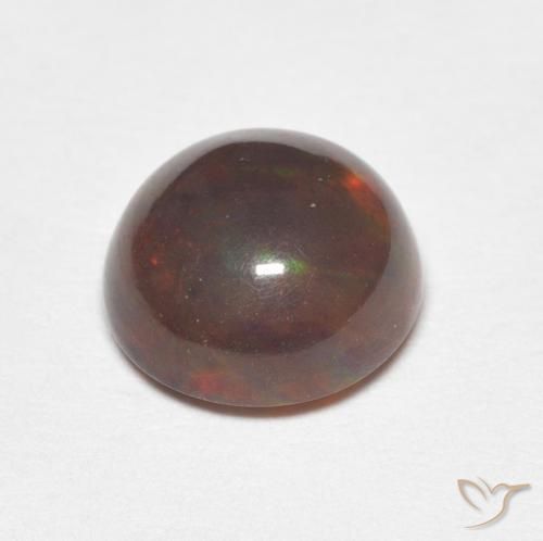 Opal Gemstone in 8 mm (calibrated) Size for Sale, Opal Stone in Multicolor Color