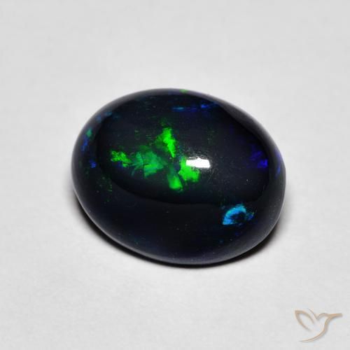 1.65ct Natural Multicolor Opal, Oval, Opaque, Photo A