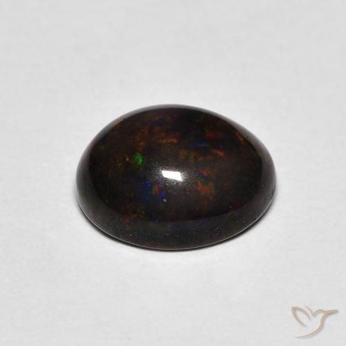 Opal Gemstone in 9 x 7 mm (calibrated) Size for Sale, Opal Stone in Multicolor Color