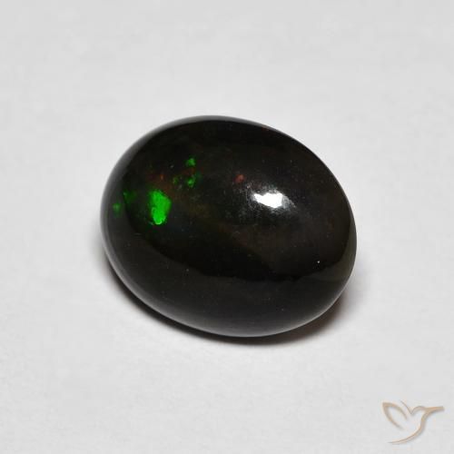 1.06 ct Multicolor Opal Stone, Natural Opal in Oval Cabochon Shape for Sale