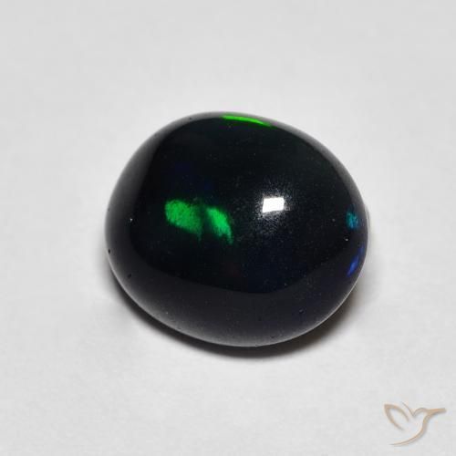 1.73 ct Multicolor Opal Stone, Natural Opal in Oval Cabochon Shape for Sale