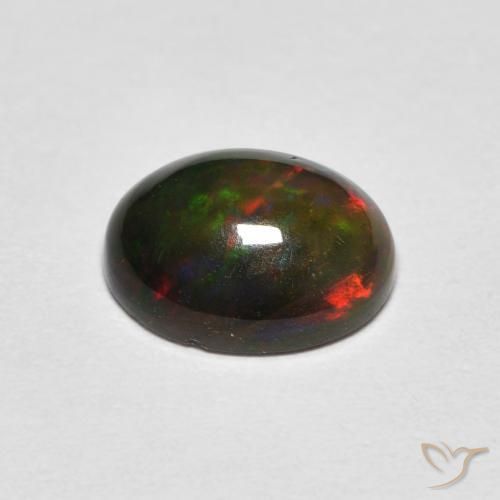 Opal Gemstone in 9 x 7 mm (calibrated) Size for Sale, Opal Stone in Multicolor Color