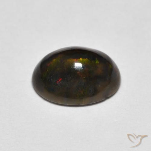 Opal Gemstone in 9 x 7 mm (calibrated) Size for Sale, Opal Stone in Multicolor Color