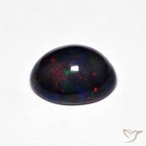 Opal Gemstone in 9 x 7 mm (calibrated) Size for Sale, Opal Stone in Multicolor Color