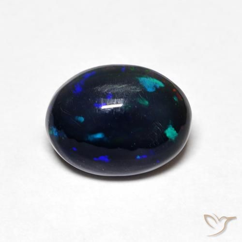 0.99ct Natural Multicolor Opal, Oval, Opaque
