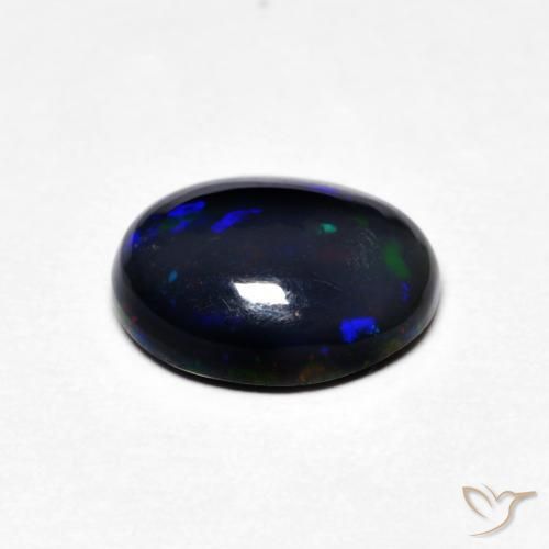 Opal Gemstone in 9 x 7 mm (calibrated) Size for Sale, Opal Stone in Multicolor Color