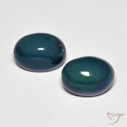 1.39ctw Natural Multicolor Opal, Oval, Opaque