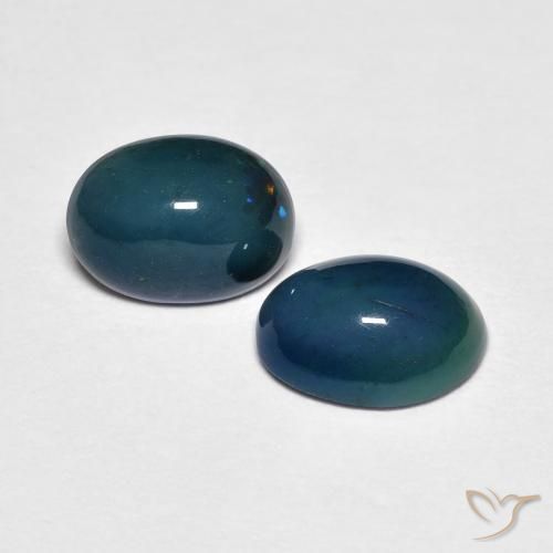 1.39 ctw Multicolor Opal Stones, Natural Opal in Oval Cabochon Shape for Sale