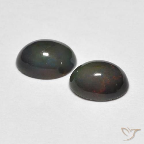 Opal Gemstones in 7 x 5 mm (calibrated) Size for Sale, Opal Stones in Multicolor Color