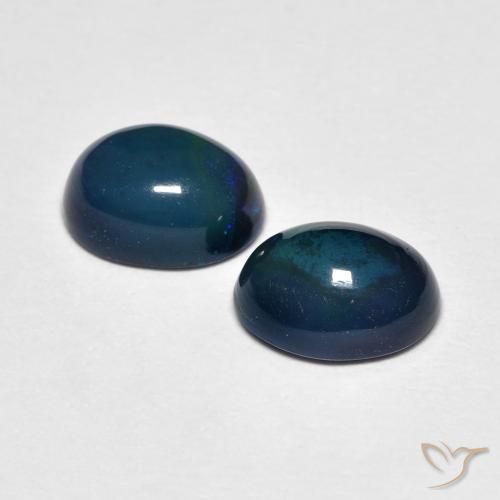 Opal Gemstones in 8 x 6 mm (calibrated) Size for Sale, Opal Stones in Multicolor Color