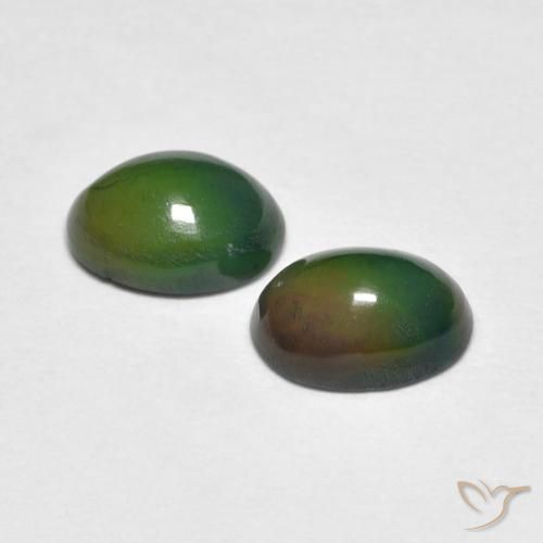 Opal Gemstones in 7 x 5 mm (calibrated) Size for Sale, Opal Stones in Multicolor Color
