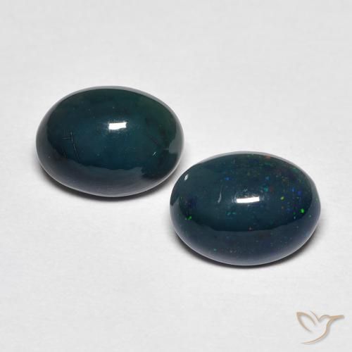 1.36ctw Natural Multicolor Opal, Oval, Opaque
